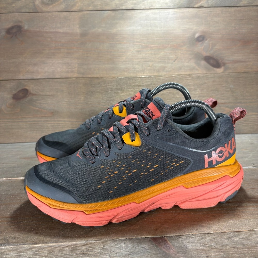 Hoka One One Challenger ATR 6 Womens size 8 shoes gray Mesh running shoes